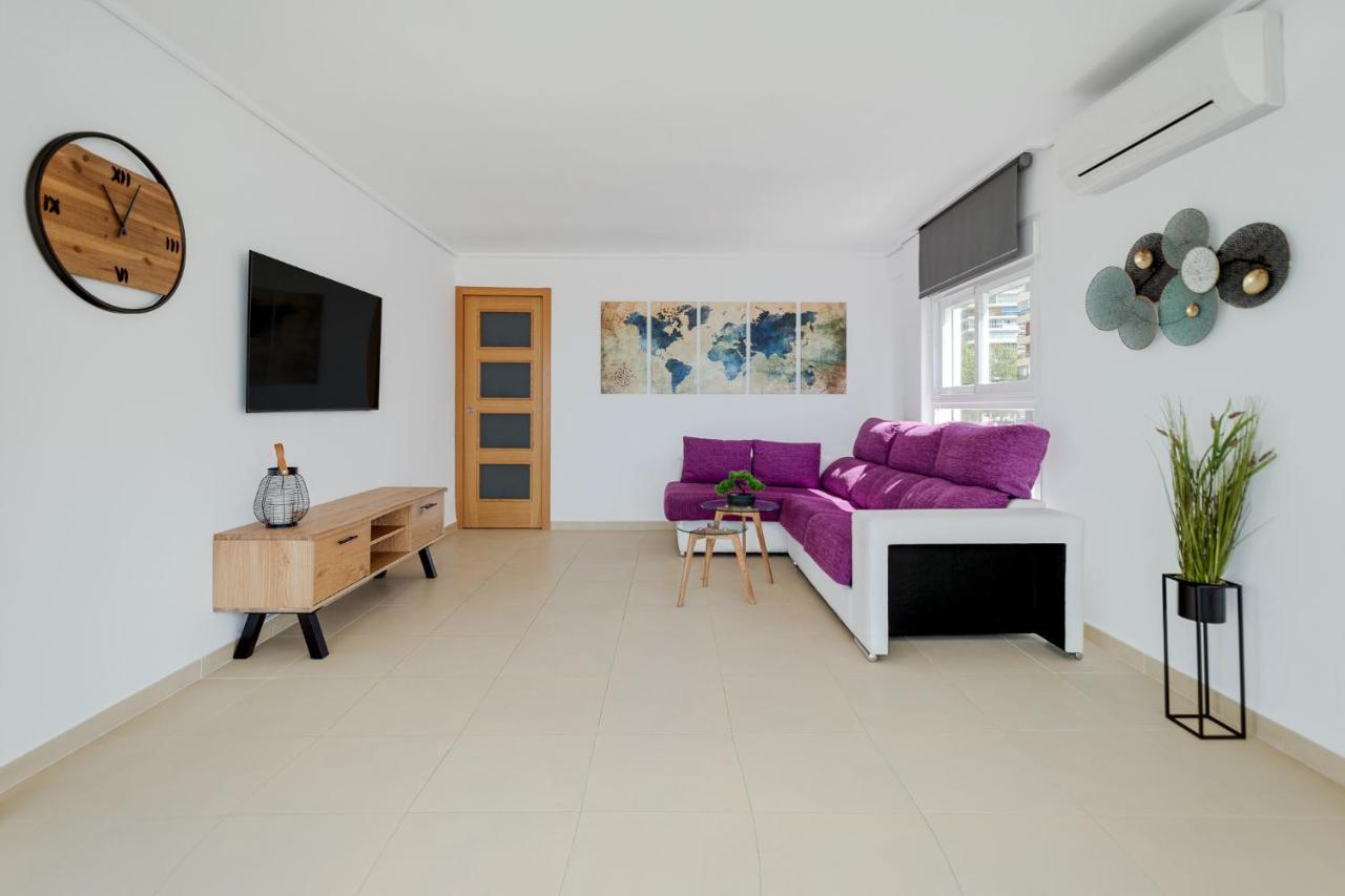 Sun Sand And Luxury Seafront Apartment Veracruz Levante Μπένιντορμ Εξωτερικό φωτογραφία